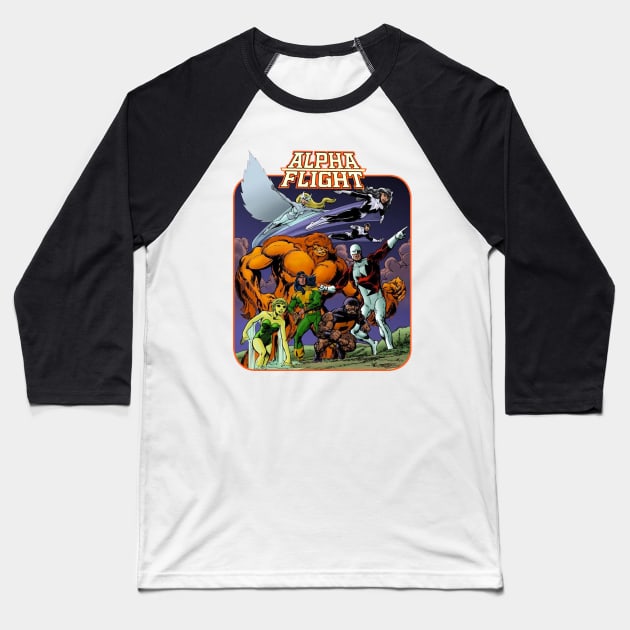 Alpha Flight exclusive Baseball T-Shirt by Pop Fan Shop